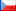 Flagge Tschechische Republik CZ