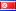 Flagge Nordkorea KP
